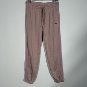 Aritzia TNA Cozy Fleece Joggers Dusty Pink Women’s Small